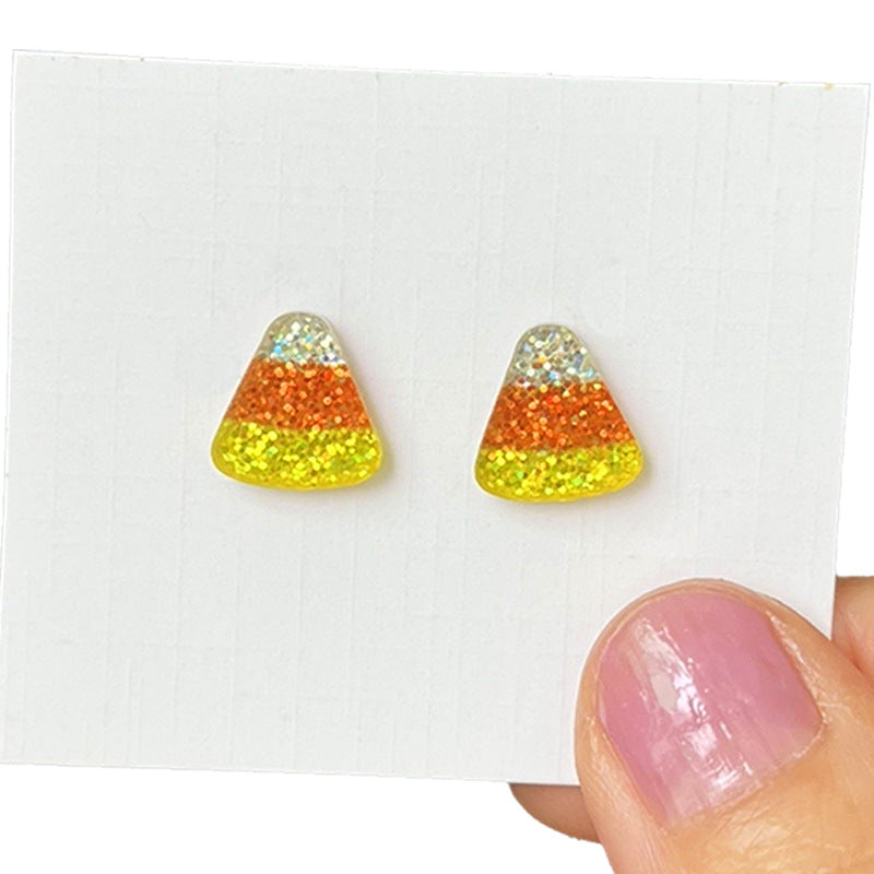 Wholesale Cute  Mini Sparkling Earrings